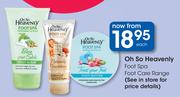 Oh So Heavenly Foot Spa Foot Care Range-Each