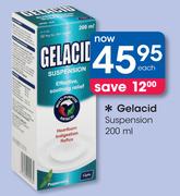 Gelacid Suspension-200ml Each