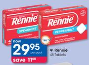 Rennie 48 Tablets-Per Pack