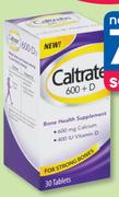 Caltraate 600 + D 30 Tablets-Per Pack