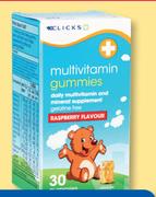 Clicks Multivitamin 30 Gummies-For 2