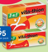 Vita-Thoin Energy Tonic 20 Effervescent Tablets-Per Pack