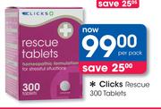 Clicks Rescue 300 Tablets-Per Pack