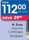 Evox Garcinia Cambogia 90 Tablets-Per Pack