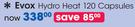 Evox Hydro Heat 120 Capsules-Per Pack