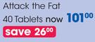 Herbex Attack The Fat 40 Tablets