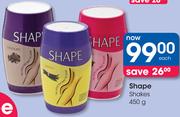 Shape Shakes-450g Each