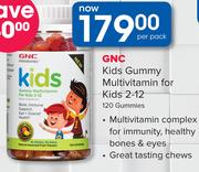 GNC Kids Gummy Multivitamin For Kids 2-12 120 Gummies-Per Pack