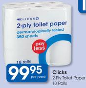 Clicks 2 Pack Kitchen Roller Towel-Per Pack