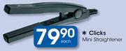 Clicks Mini Straightener