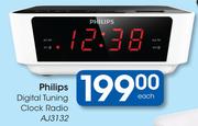 Philips Digital Tuning Clock Radio AJ3132