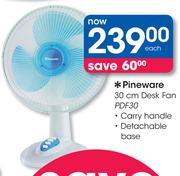 Pineware 30cm Desk Fan PDF30