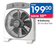 Safeway 30cm Box Fan
