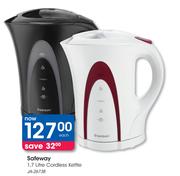 Safeway 1.7Ltr Cordless Kettle JA-2673B Each