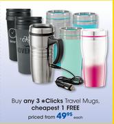 Clicks Travel Mugs-Each