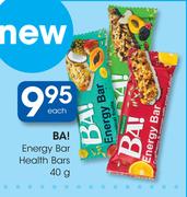 Ba! Energy Bar Health Bars-40g Each