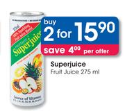 Super Juice Fruit Juice-2x275ml