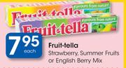 Fruit Tella Strawberry,Summer Fruits Or English Berry Mix-Each