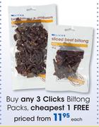 Clicks  Biltong Packs-Each