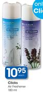 Clicks Air Freshener-180ml Each