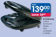 Safeway 2-Slice Sandwich Maker-Each
