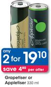 Grapetiser Or Appletiser-2x330ml