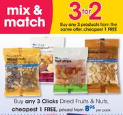 Clicks Dried Fruits & Nuts-Per Pack