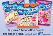 Manhattan Sweets-Per Pack
