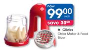 Clicks Chips Maker & Food Slicer-Each