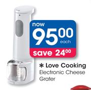 Love Cooking Electronic Cheese Grater