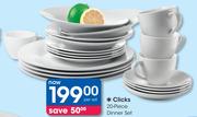 Clicks 20-Piece Dinner Set