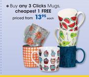 Clicks Mugs-Each