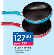 Love Cooking Aluminium 26cm Frying Pan