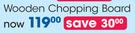 Clicks Wooden Chopping Board