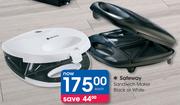 Safeway Sandwich Maker Black Or White-Each