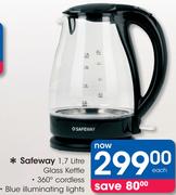 Safeway 1.7Ltr Glass Kettle