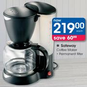 Safeway Permanent Filter Coffee Machine