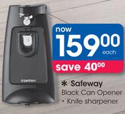 Safeway Black Can Opener
