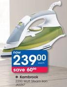 Kambrook 2200 Watt Steam Iron JA3267