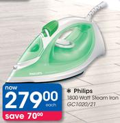 Philips 1800 Watt Steam Iron GC1020/21