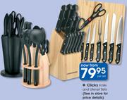 Clicks Knife And Utensil Sets-Per Set
