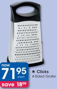 Clicks 4 Sided Grater