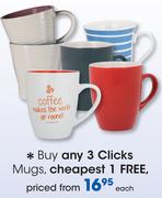Clicks Mugs-Each
