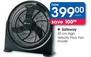 Safeway 40cm High Velocity Floor Fan PIA2486