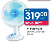 Pineware 30cm Desk Fan PDF30