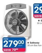 Safeway 30cm Box Fan