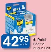 Raid Electric Plug-In Unit