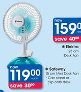 Safeway 15cm Mini Desk Fan-Each