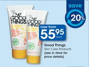 Good Things Skin Care Products-Each