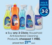 Clicks Household Anti Bacterial Cleaning Products-Each